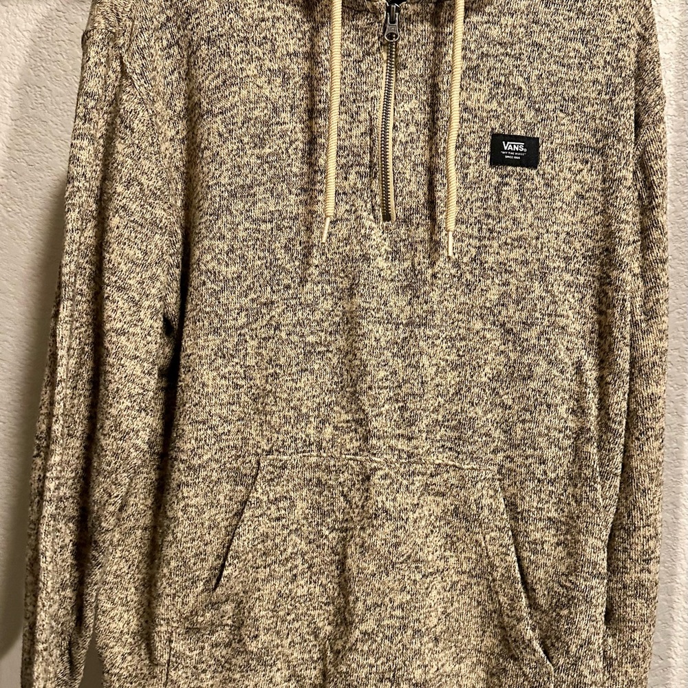 Vans Heathered Beige Pullover Hoodie